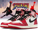 お得な割引クーポン発行中!!NIKE AIR JORDAN 1 RETRO HIGH OG SP SPIDER-MAN university red/black dv1748-601 Across the Spider-Verse スパイダーマン アクロス ザ スパイダーバース