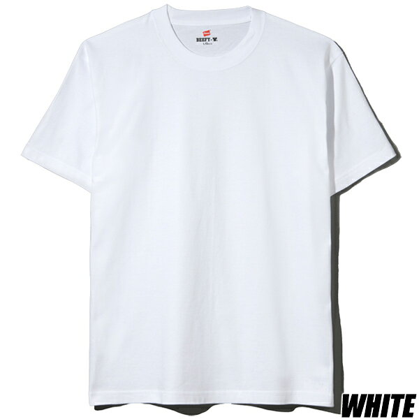 [最短即日発送!! & お得なクーポン!!] 【ヘインズ ビーフィー クルーネックTシャツ】Hanes BEEFY-T CREW NECK T-SHIRT h5180 7COLOR WHITE BLACK GREY NAVY CHARCOAL DARK GREEN KHAKI ヘビーウェイト ボックスシルエット ショートスリーブ ltd-online-10027235 LTD online サンプル画像3