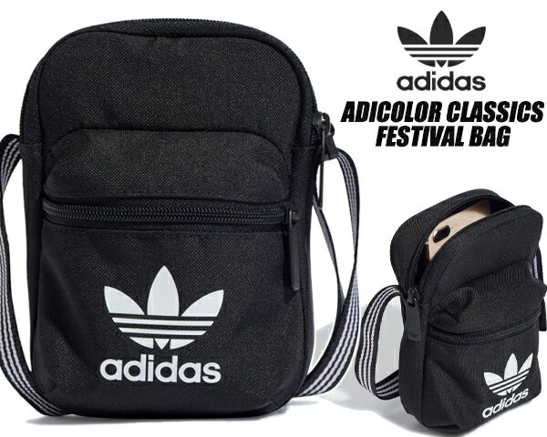 ȊN[|s!!yy Ή!!zyAfB_X AfBJ[ NVbNX tFXeBoobOzadidas ADICOLOR CLASSIC FESTIVAL BAG BLACK ij0765 EEG17 {fBobO V_[obO ubN  NX{fBobO