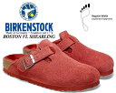 ȊN[|s!!yy Ή!!zy rPVgbN {Xg VAOzBIRKENSTOCK BOSTON VL/SHEARLING(REGULAR FIT) SIENNA RED 1025685 M[tBbg T_ ~[ XG[hU[ VGibh NbO