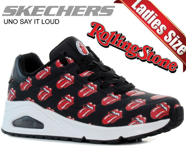 ʳݥȯ!!ڤ б!!̵ۡ å㡼  󥰡ȡ󥺡SKECHERS UNO SAY IT LOUD BLACK/RED 177964-bkrd ֥å ˡ ǥ ܥ졼 å 