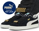 ȊN[|s!!yy Ή!!zy v[} XEF[h t@bg[XzPUMA SUEDE FAT LACE PUMA BLACK-WARM WHITE 393167-03 Xj[J[ XG[h v[} ubN zCg