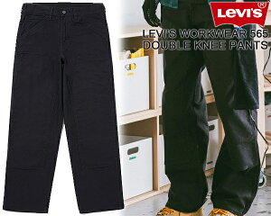 ʳݥȯ!!ڤ б!!̵ۡ ꡼Х  565 ֥ˡ ѥġLEVIS WORKWEAR 565 DOUBLE KNEE PANTS BLACK a57560000 ֥å Blacks23H21089 ɥݥå ѥ