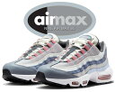 お得な割引クーポン発行中!!NIKE AIR MAX 95 vast grey/red stardust dm0011-008 スニーカー AM95 グレー ホワイト レッド