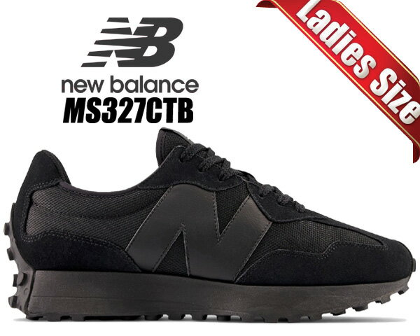  NEW BALANCE MS327CTB BLACK Width D スニーカー ブラック