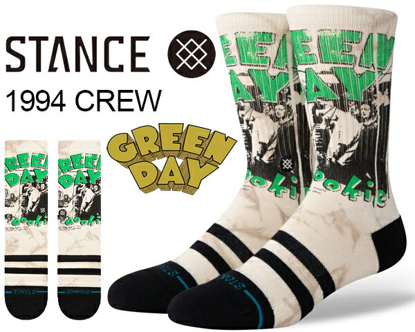 ʳݥȯ!!ڥ󥹥å ꡼󡦥ǥ 1994 롼STANCE GREEN DAY 1994 CREW OF...