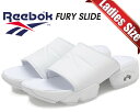 ȊN[|s!!yy Ή!!zy [{bN t[[ XChzReebok FURY SLIDE FTWR WHITE/PURG1 100202255 zCg fB[X T_