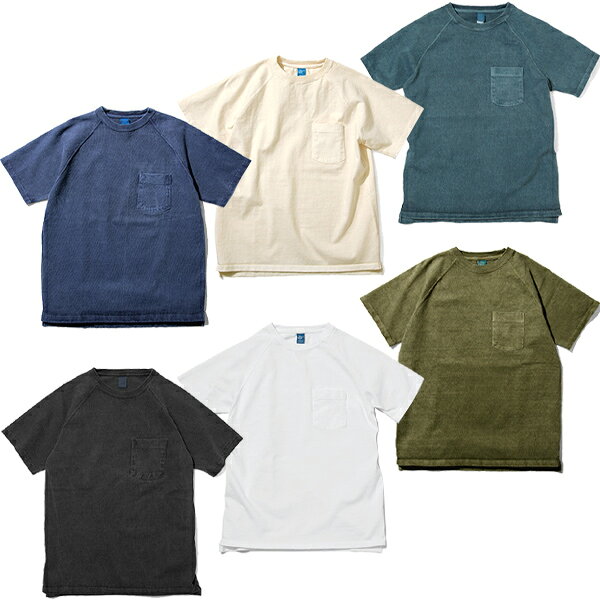 [ ポイントUP&最大2000円OFFクーポン ] 【グッド オン ヘビージャージー ショートスリーブ ラグラン ポケットTシャツ】Good On SS HEAVY RAGLAN POKET TEE gost1101 9oz 9オンス ポケT ヘビーオンス