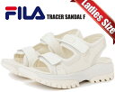 お得な割引クーポン発行中!!【送料無料 フィラ トレーサー サンダル】FILA TRACER SANDAL F GARDENIA/BLANC DE BLANC ...