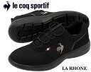【ルコックスポルティフ ラ ローヌ】le coq sportif LA RHONE BLACK/BLACK lu5ssn08lz-bkbk