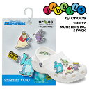 【クロックス ジビッツ モンスターズインク 5パック】crocs JIBBITZ MONSTERS INC 5 PACK 10014921
