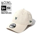 【ニューエラ × マナスタッシュ ナイントゥエンティ ミニ ロゴ キャップ ナチュラル】NEW ERA MANASTASH 9TWENTY MINI LOGO CAP HEMP NATURAL 792-5974004-414(4)