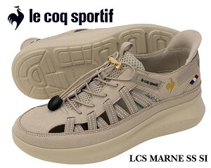 【ルコックスポルティフ LCS マルヌ サマースニーカー SI ベージュ】le coq sportif LCS MARNE SS SI BEIGE/BEIGE lu5ssd20lz-bgbg