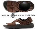 【マリブ サンダルズ キャニオン ヴィーガンレザー ラバーバイソンブラウン】MALIBU SANDALS CANYON VEGAN LEATHER/RUBBER BISON BROWN/BISON BROWN ms01-0017