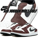 【ナイキ エアジョーダン ミュール ゴルフ バロックブラウン ブラック ホワイト セイル】NIKE AIR JORDAN MULE GOLF baroque b...