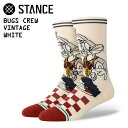 【スタンス バグズ クルー ヴィンテージ ホワイト】STANCE BUGS CREW VINTAGE WHITE a545c24bug-vwh