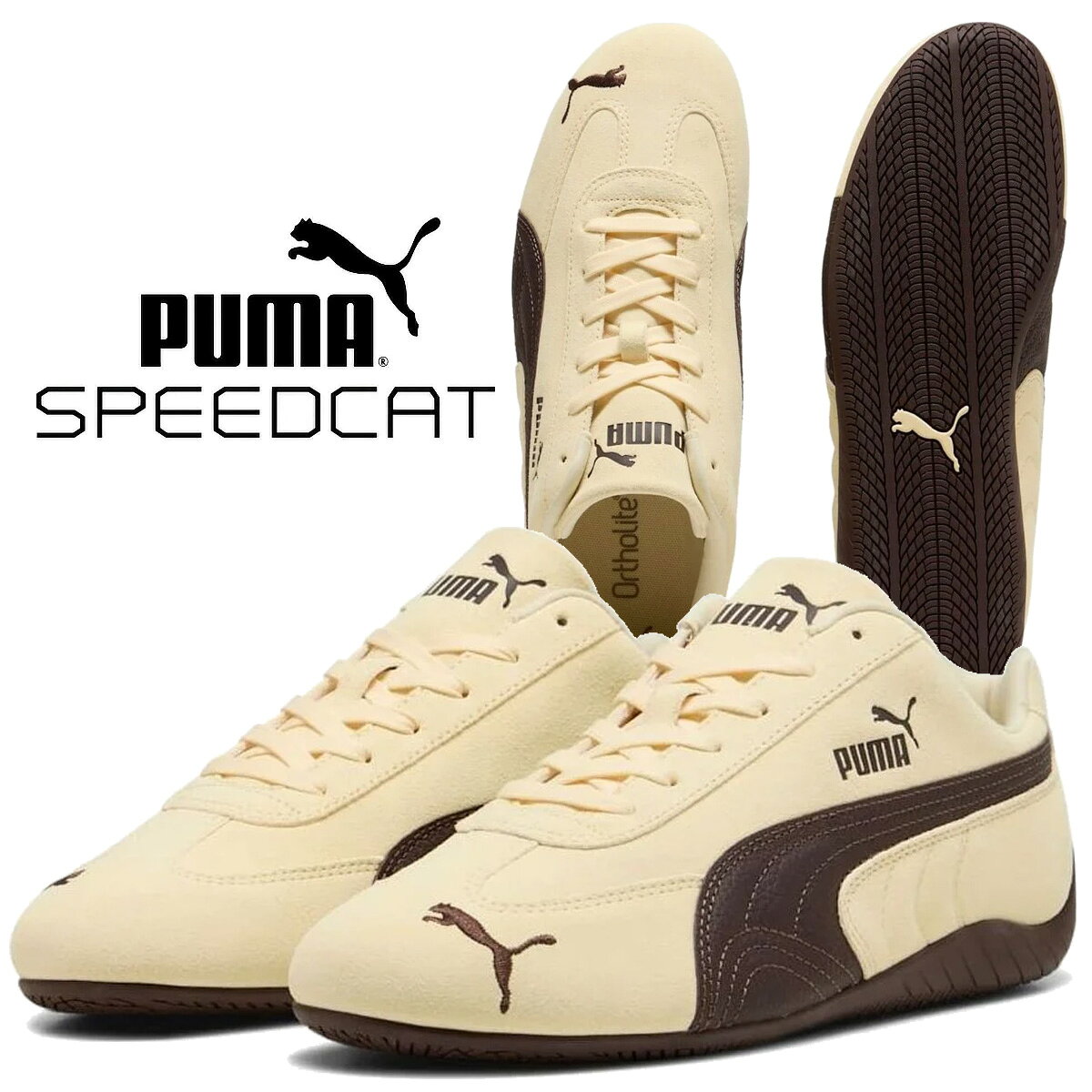 [ ポイント5倍&最大2000円OFFクーポン ] 【プーマ スピードキャット バタークリーム チョコレートフォンデュ】PUMA SPEEDCAT BUTTERCREAM-CHOCOLATE FONDUE 406329-83