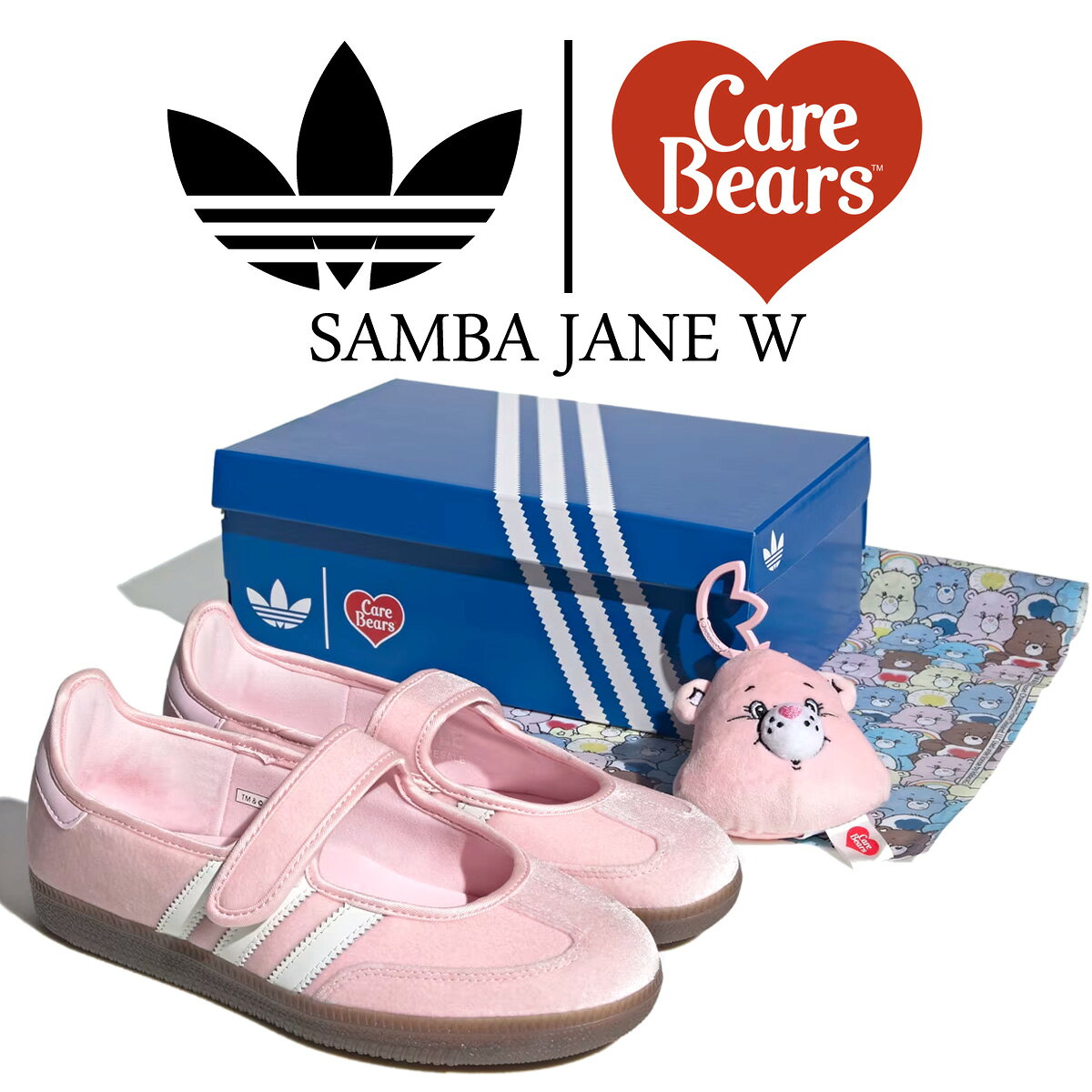  adidas SAMBA JANE W CARE BEARS CLPINK/FTWWHT/GUM5 kk2599