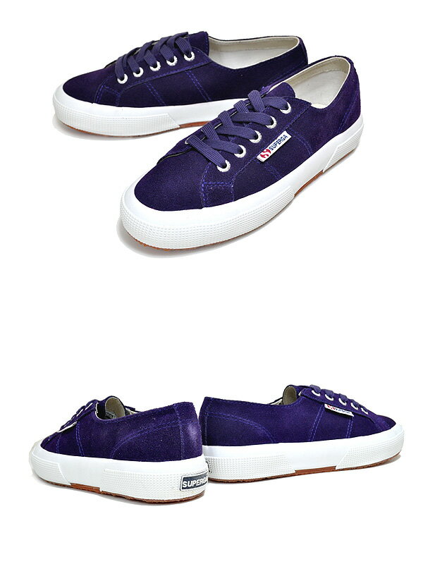 【アウトレット商品 196】OUTLET SUPERGA 2750 SUEU S003SR0-00F ペチュニア EU36 23cm レディース スニーカー スウェード【箱なし】