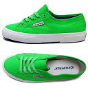 お得な割引クーポン発行中!!SUPERGA 2750 COTUFLUO GREEN FLUD s007xh0-c73スペルガ スニーカー