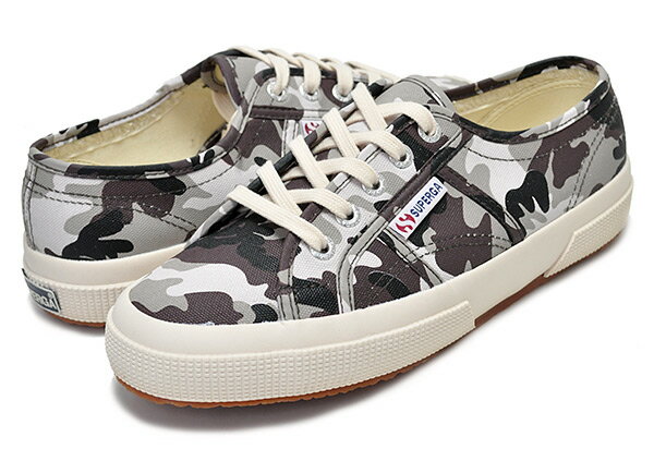 お得な割引クーポン発行中!!☆ SUPERGA COTCAMOU 2750 BROWN CAMOUFLAGE 965 SUPERGA