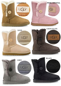 お得な割引クーポン発行中!!【あす楽 対応!!】【アグ ブーツ レディース UGG ムートンブーツ ベイリーボタン】UGG WOMEN’S BAILEY BUTTON II 6COLOR UGG ムートン　1016226