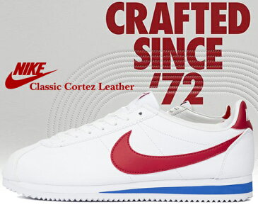 お得な割引クーポン発行中!!【あす楽 対応!!】【ナイキ コルテッツ レザー】NIKE CLASSIC CORTEZ LEATHER white/varsity red 749571-154【スニーカー クラシック コルテッツ レザー フォレストガンプ Forrest Gump】