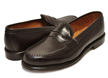 【オールデン ローファー】ALDEN 984 CALFSKIN LEATHER PENNY LOAFERS LEISURE HANDSEWN BURGUNDY【カーフスキン レザー ペニーローファー コインローファー バーガンディ メンズ スリッポン】