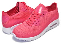 【ナイキ ウィメンズ エアマックス 90 ウルトラ 2.0】NIKE WMNS MAX 90 ULTRA 2.0 FLYKNIT Bright Crimson geranium/geranium-white【スニーカー レディース エア マックス 90 フライニット クリムゾン ピンク ランニングシューズ】