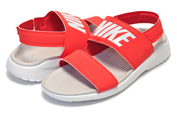 お得な割引クーポン発行中!!【あす楽 対応!!】【ナイキ ウィメンズ タンジュン サンダル】NIKE WMNS TANJUN SANDAL habanero red/ moon particle【サンダル レディース ウィメンズ スポーツサンダル シャワーサンダル レッド グレー】