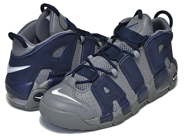 お得な割引クーポン発行中 【あす楽 対応 】【ナイキ エアモアアップテンポ 96】NIKE AIR MORE UPTEMPO 96 HOYAS cool grey/white-midnight navy 921948-003 スニーカー ジョージタウン大学 Georgetown Hoyas カレッジ メンズ モアテン