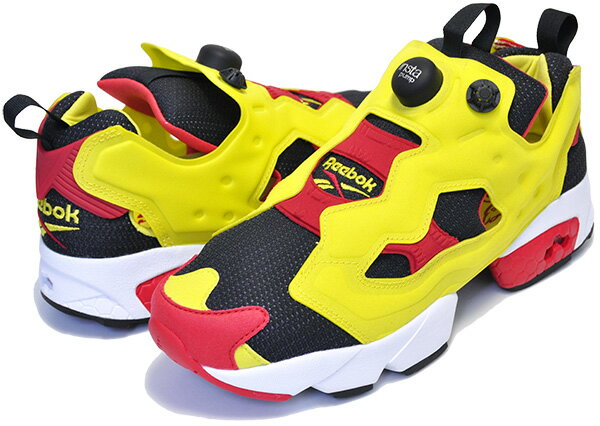 お得な割引クーポン発行中!!【あす楽 対応!!】【リーボック ポンプフューリー シトロン】REEBOK INSTAPUMP FURY OG CITRON 2019 black/green/red/white 25周年 シトロン ポンプ スニーカー