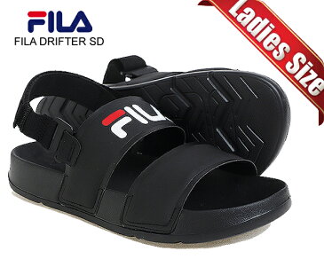 お得な割引クーポン発行中!!【あす楽 対応!!】【フィラ ドリフター レディース サンダル】FILA DRIFTER SD BLACK fs1sib2000x-bbk ブラック スポーツサンダル ストラップサンダル