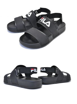 お得な割引クーポン発行中!!【あす楽 対応!!】【フィラ ドリフター レディース サンダル】FILA DRIFTER SD BLACK fs1sib2000x-bbk ブラック スポーツサンダル ストラップサンダル
