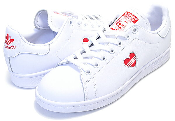 お得な割引クーポン発行中 【あす楽 対応 】【アディダス スタンスミス ウィメンズ】adidas STAN SMITH W ftwwht/actred/ftwht g27893 レディース ガールズ スニーカー ホワイト レッド ハート