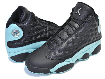 お得な割引クーポン発行中!!【あす楽 対応!!】【ナイキ エアジョーダン 13 レディース】NIKE AIR JORDAN 13 RETRO (GS) ISLAND GREEN black/metallic silver 884129-030 ウィメンズ ガールズ スニーカー AJXIII ブラック アイランドグリーン クロコダイル