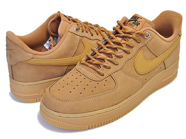 お得な割引クーポン発行中!!【あす楽 対応!!】【ナイキ エアフォース 1 ロー 07】NIKE AIR FORCE 1 07 WB flax/wheat-gun light brown cj9179-200　スニーカー AF1 LOWウィート ブラウン FLAX フラックス