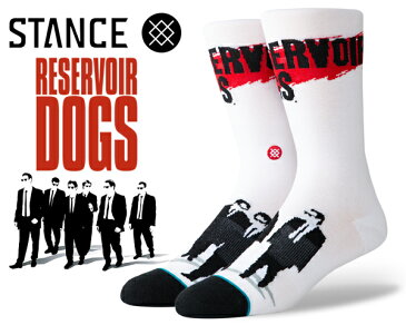 お得な割引クーポン発行中!!【あす楽 対応!!】【スタンスソックス レザボア ドッグス】STANCE RESERVOIR DOGS WHITE m545c19res-wht メンズ 靴下 EVERYDAY LIGHT CUSHION COMBED COTTON CREW HEIGHT