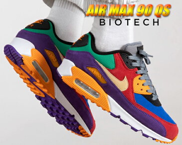 お得な割引クーポン発行中!!【あす楽 対応!!】【ナイキ エアマックス 90 バイオテック】NIKE AIR MAX 90 QS VIOTECH university red/pale vanilla cd0917-600 スニーカー AM90 クレイジー レッド　マルチカラー