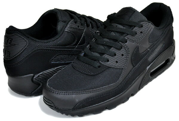 楽天LTD SPORTS ONLINE STOREお得な割引クーポン発行中!!【あす楽 対応!!】【ナイキ エアマックス 90】NIKE AIR MAX 90 black/black-blk-white cn8490-003 スニーカー AM90 ブラック 30周年