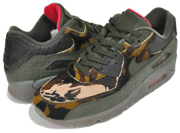 お得な割引クーポン発行中!!【あす楽 対応!!】【ナイキ エアマックス 90 カモ クロコ】NIKE AIR MAX 90 CAMO CROC cargo khaki/cargo khaki cu0675-300 スニーカー AM90 カモフラージュ クロコダイル