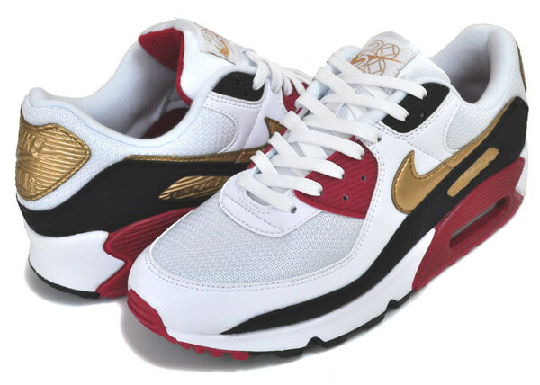 お得な割引クーポン発行中!!【あす楽 対応!!】【ナイキ エアマックス 90 プレミアム】NIKE AIR MAX 90 CHINESE NEW YEAR white/metallic gold-white cu3005-171 スニーカー AM90 旧正月 チャイニーズ ニューイヤー 中国 春節