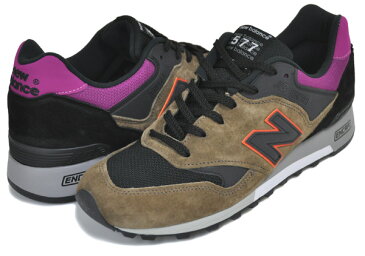 お得な割引クーポン発行中!!【あす楽 対応!!】【ニューバランス M577 UK】NEW BALANCE M577KPO Made in England スニーカー 577 ブラウン パープル ブラック width D