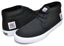 お得な割引クーポン発行中 【あす楽 対応 】【ヴィジョン ユーマ チャッカ 】VISION STREET WEAR YUMA CHUKKA BLACK vsw-6354-010 スニーカー スケート ビジョン ストリート ウェア ブラック