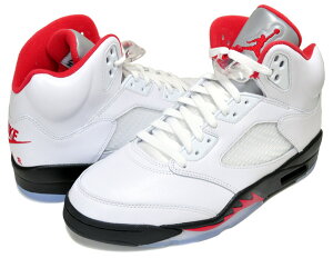 お得な割引クーポン発行中!!【あす楽 対応!!】【ナイキ エアジョーダン 5 レトロ】NIKE AIR JORDAN 5 RETRO true white/fire red-black da1911-102 AJ V ファイヤーレッド ジョーダン