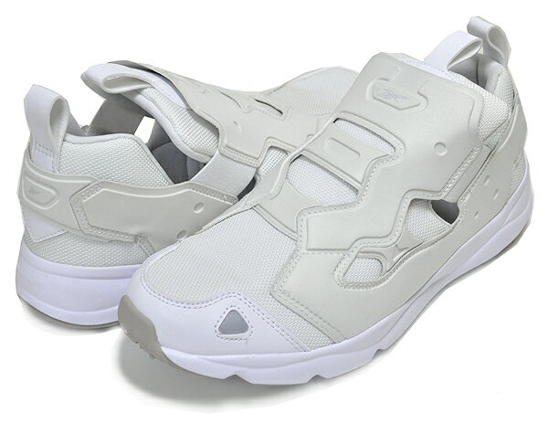 お得な割引クーポン発行中!!【あす楽 対応!!】【リーボック フューリーライト 3】REEBOK FURYLITE 3.0 WHITE/SKUGRY/WHITE fu9079 スニーカー スリッポン ホワイト 3D ULTRALITE