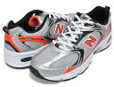 楽天LTD SPORTS ONLINE STOREお得な割引クーポン発行中!!【あす楽 対応!!】【ニューバランス 530】NEW BALANCE MR530AP width D Silver Metallic Orange Black レディース スニーカー シルバー オレンジ ブラック