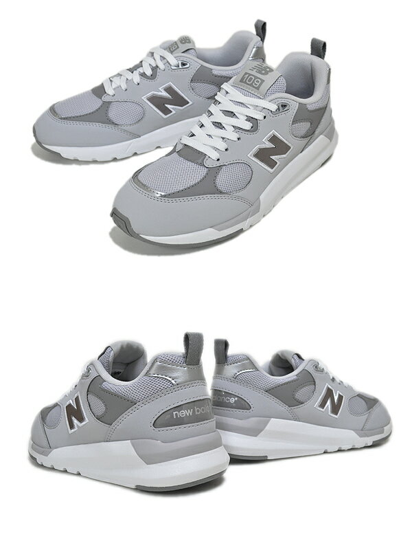 お得な割引クーポン発行中!!【あす楽 対応!!】【ニューバランス ウィメンズ 109】NEW BALANCE WS109LC1 GRAY width B グレー ホワイト レディース スニーカー 軽量 メッシュ 韓国ファッション