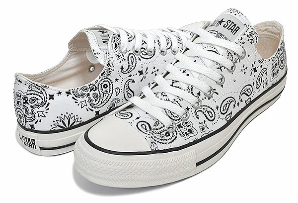 お得な割引クーポン発行中!!CONVERSE ALL STAR BANDANA OX OFF WHITE 31305801 1sc825 ホワイト スニーカー ローカット LONG VACATION