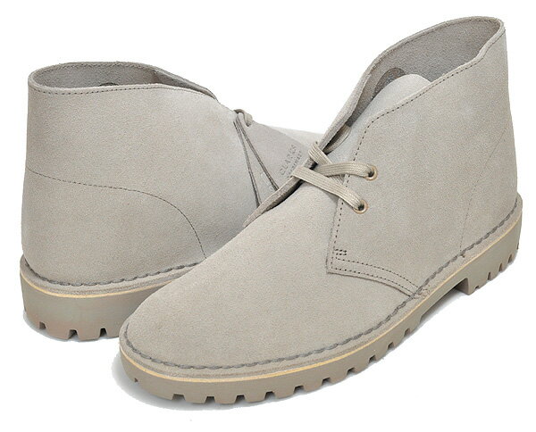 楽天LTD SPORTS ONLINE STOREお得な割引クーポン発行中!!【あす楽 対応!!】【クラークス デザートロック】CLARKS DESERT ROCK SAND SUEDE 26162704 FIT G サンド スエード コマンドソール ブーツ Desert Trooper